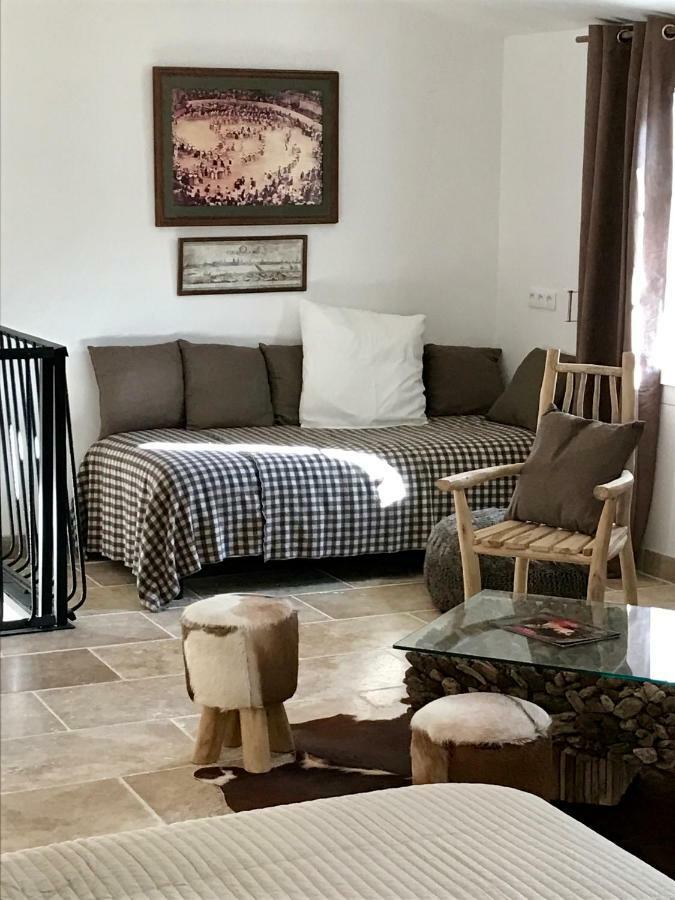 مبيت وإفطار Saint-Laurent-dʼAigouze Mas Du Grand Bordes المظهر الخارجي الصورة